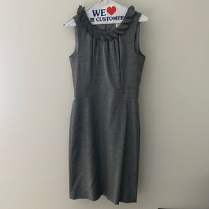 JCrew suiting dress in gray size 2
